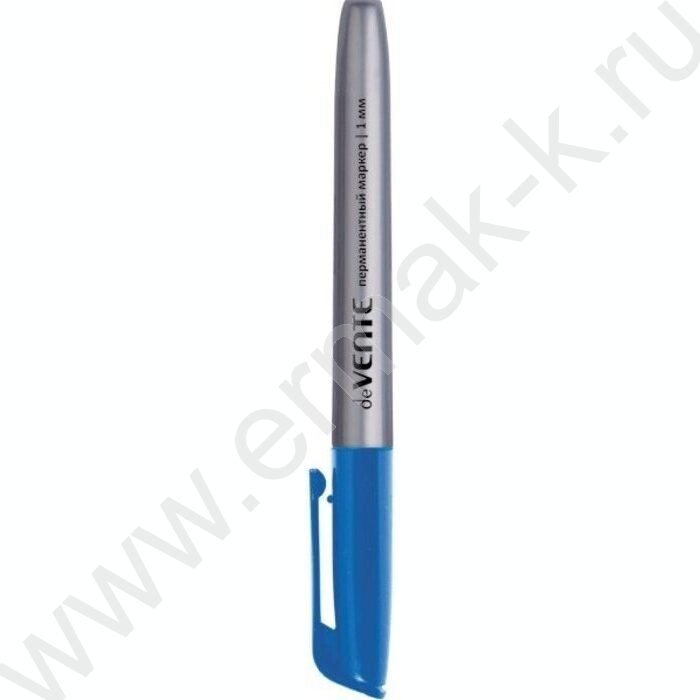 Маркер перм. /синий/ 1мм круг | Фото 2