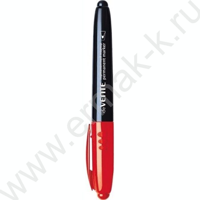 Маркер перм. /красный/ 5мм круг | Фото 2