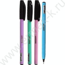 Ручка шар Triolino Pastel синяя 0,7мм /игла, трехгран. корпус - ассорти, ультра гладкое письмо | Фото 1
