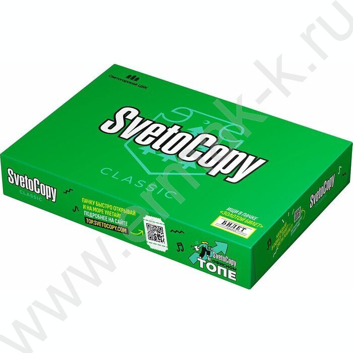 Бумага А4 "SVETOCOPY" 500л 80г/мкв 95%бел | Фото 4