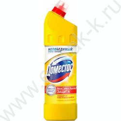 Чистящее средство универсальное Domestos "Лимонная свежесть" 1л /гель | Фото 1