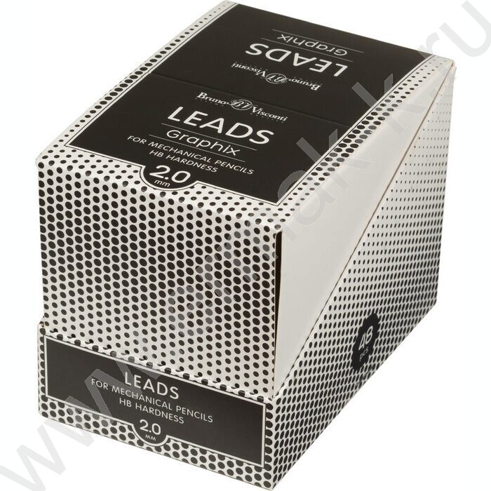Грифель ч/гр 2мм HB Graphix | Фото 3