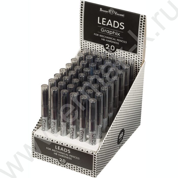 Грифель ч/гр 2мм HB Graphix | Фото 4
