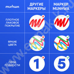 Маркер-краска /белый/ 4мм круг /нитро-основа | Фото 9