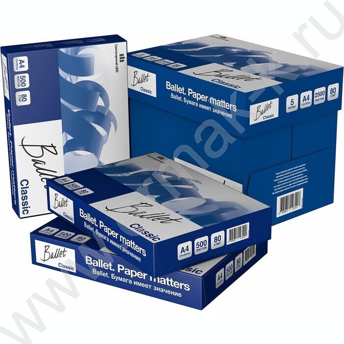 Бумага А4 "BALLET CLASSIC" 500л 80г/мкв 96%бел | Фото 6