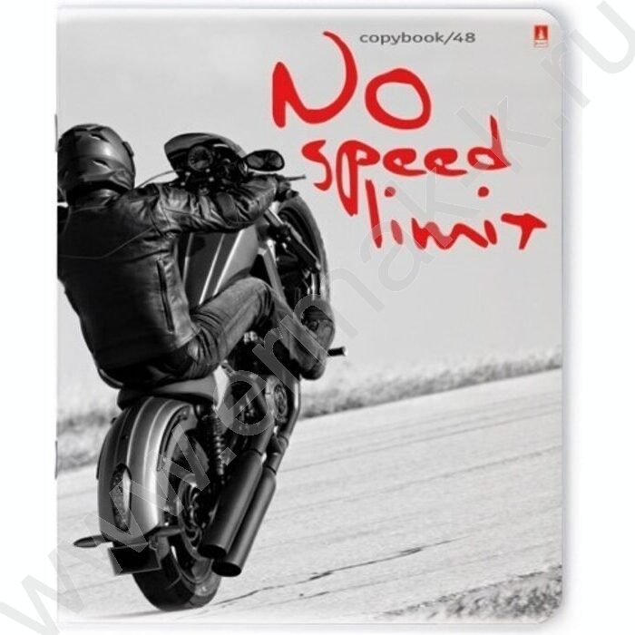 Тетрадь  48л клетка "Мото.Контрасты" ассорти | Фото 3