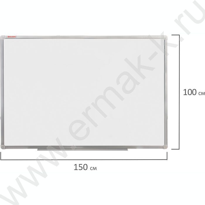 Доска магнитно-маркерная 100*150см, алюм.рамка /лаковое покрытие | Фото 6