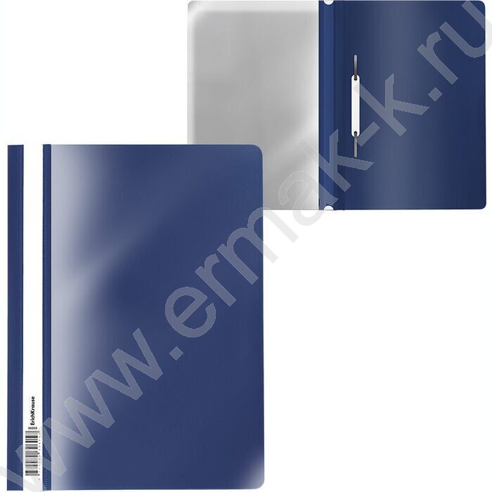 Скоросшиватель пл  Fizzy Classic /синий | Фото 3