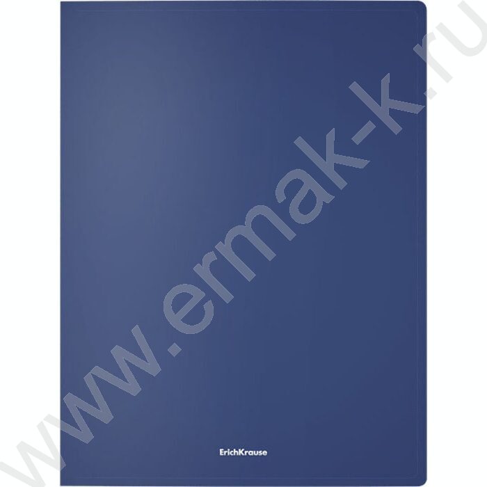 Папка с бок.пруж.скоросшивателем Matt Classic синий | Фото 3