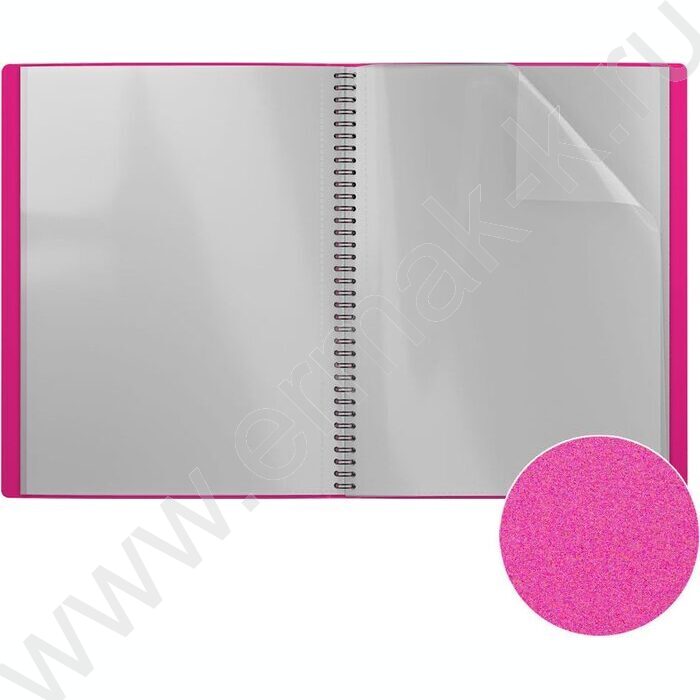 Папка  20 файлов Matt Neon ассорти /спираль | Фото 2