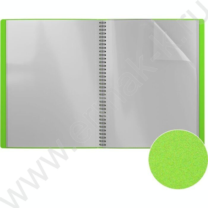 Папка  40 файлов Matt Neon ассорти /спираль | Фото 5