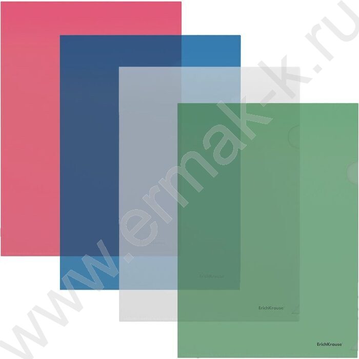 Папка уголок А4 Glossy Classic /ассорти | Фото 1