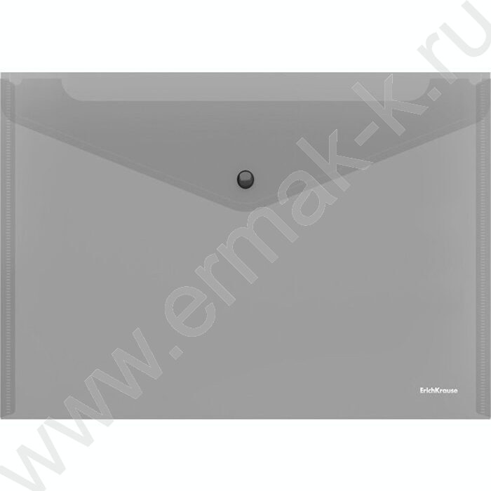 Папка-конверт на кнопке А4 Glossy Classic полупрозрач. /ассорти | Фото 4