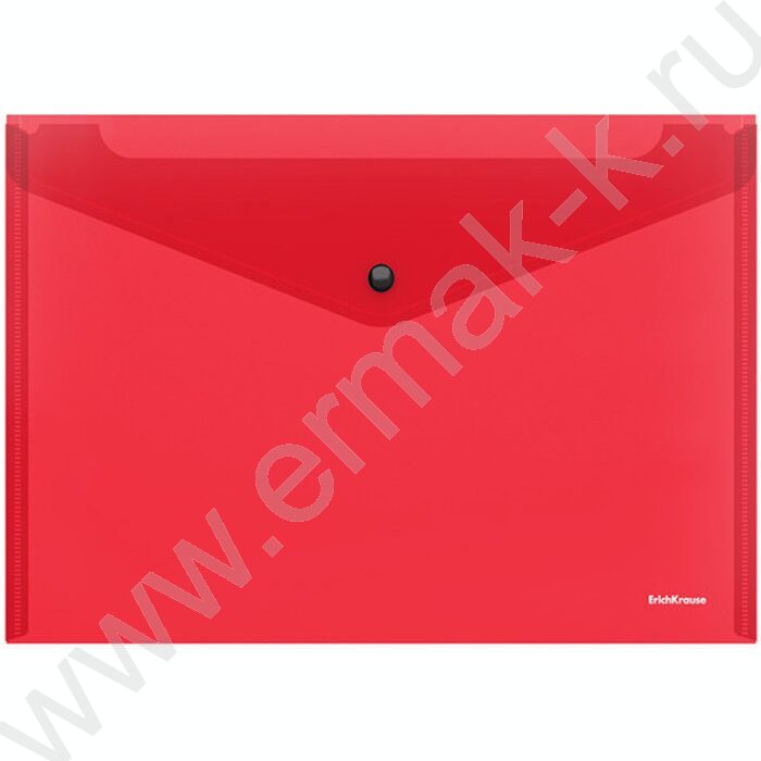 Папка-конверт на кнопке B5 Glossy Classic полупрозрач. /ассорти | Фото 2