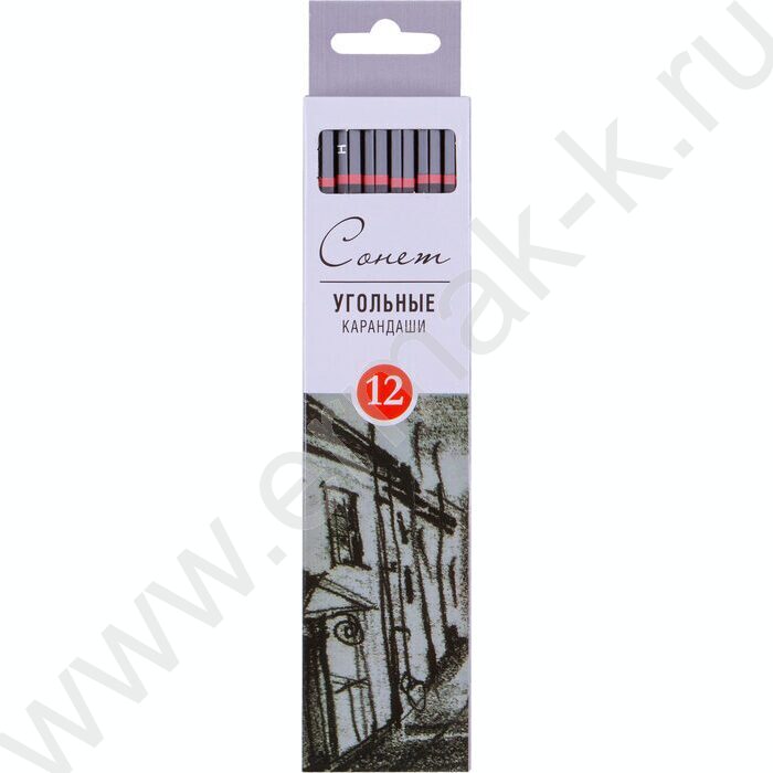 Карандаш угольный Сонет твердый | Фото 2